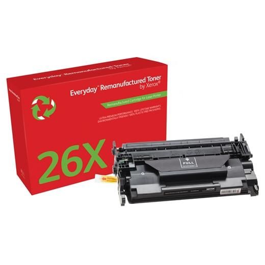 XEROX EVERYDAY REMANUFACTURED TONER NEGR