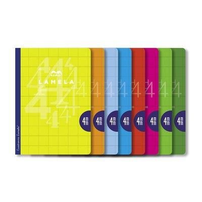 LAMELA LIBRETA GRAPADA 50H A4 90GR CUADROV