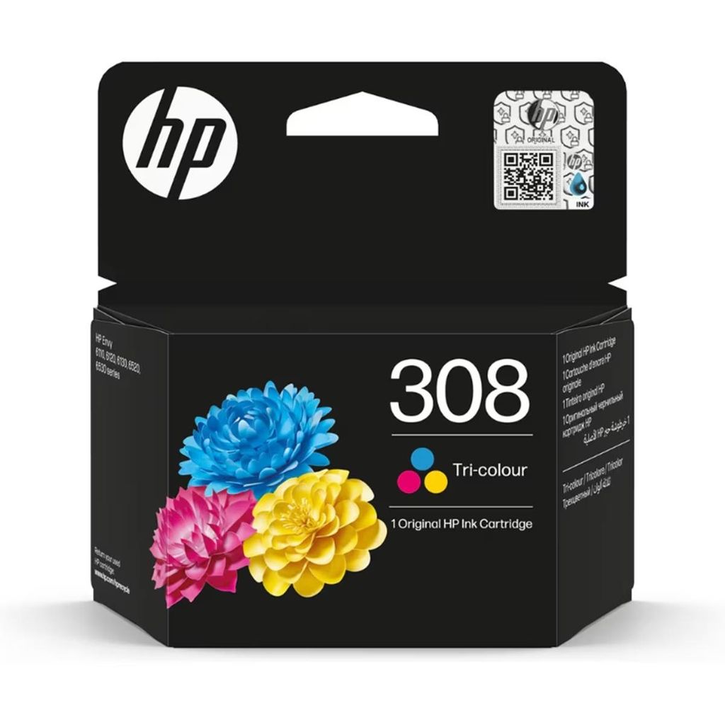 HP TINTA TRICOLOR ENVY SERIES 6110, 6120,
