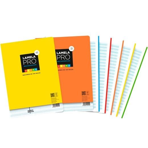 LAMELA RECAMBIO PRO 100H A4 90GR CUADROVÍA