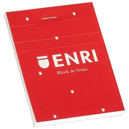 ENRI BLOC DE NOTAS GRAPADO 80H A7 LISO T