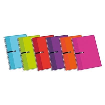 ENRI CUADERNO ESPIRAL 80H FOLIO 60GR 4X4