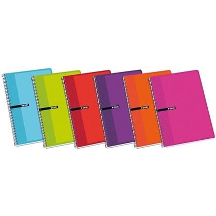 ENRI CUADERNO ESPIRAL 80H 1/4 60GR 4X4MM