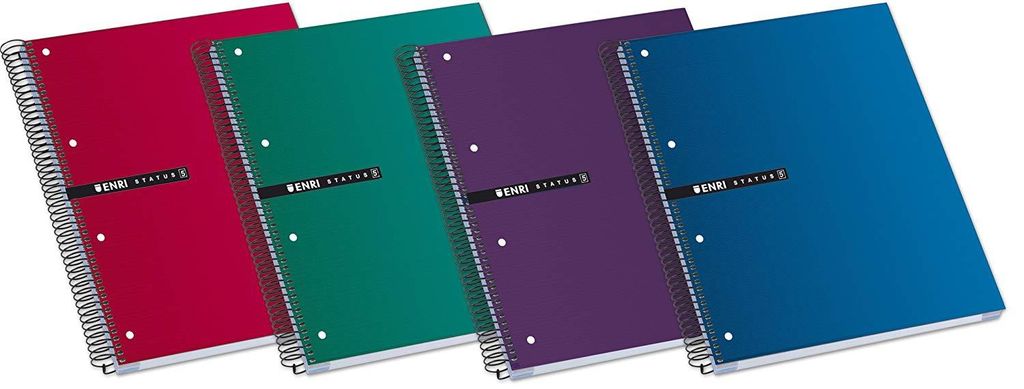 ENRI CUADERNO ESPIRAL STATUS MICROPERFOR