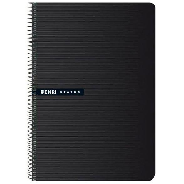 ENRI CUADERNO ESPIRAL TAPA DURA 100H FOL