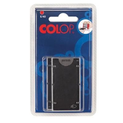 COLOP ALMOHADILLA E/55 ROJO BLISTER -2U-