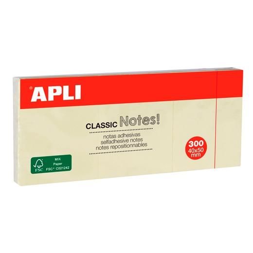 APLI BLOC NOTAS ADHESIVAS CLASSIC REPOSICION