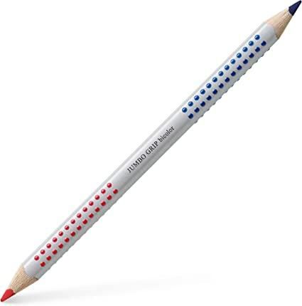 FABER CASTELL LÁPIZ JUMBO GRIP DOBLE PUNTA