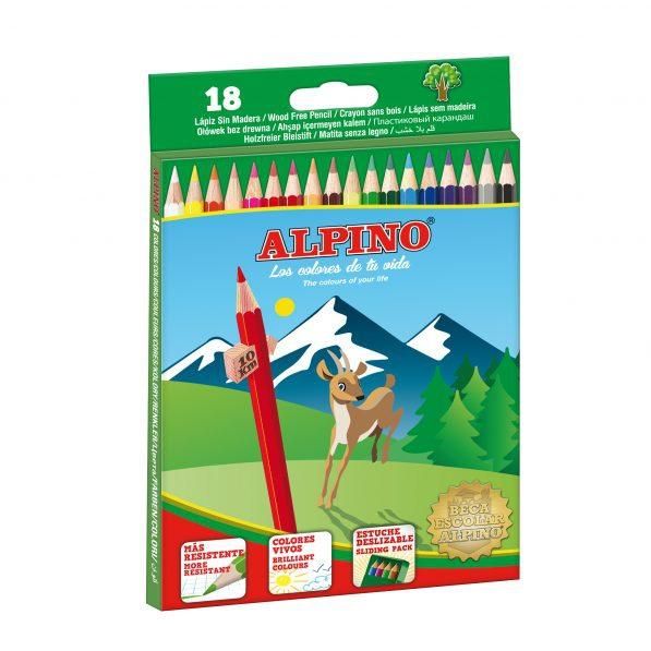 ALPINO LÁPICES DE COLORES 175MM C/SURTIDO