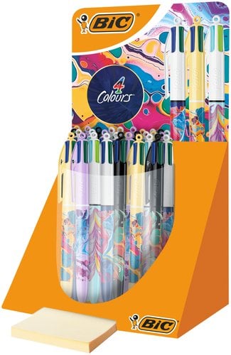 BOLIGRAFO 4 COL.BIC DECORADO EXP.30