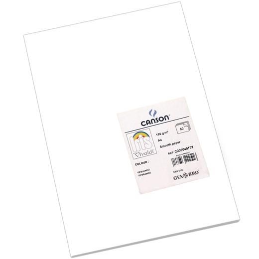 IRIS CARTULINA 210X297MM 185GR BLANCO -