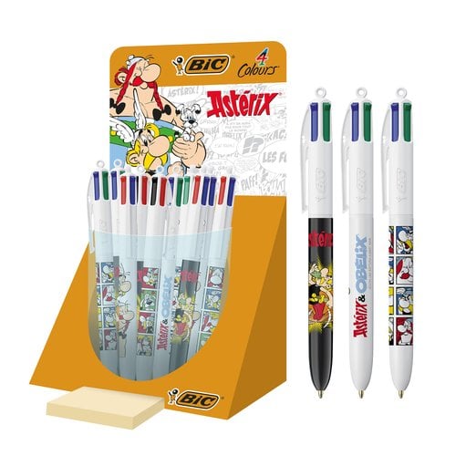BOLIGRAFO 4 COL.BIC ASTERIX EXP.30