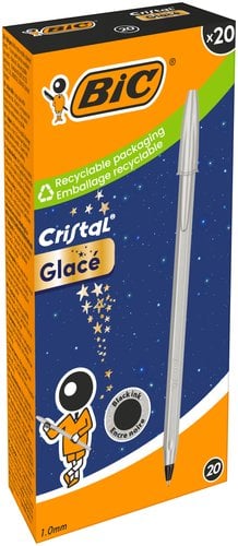 BOLIG.BIC CRISTAL GLACE SILVER