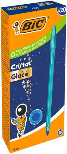 BOLIG.BIC CRISTAL GLACE AZUL