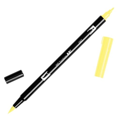 ROTULADOR TOMBOW DOBLE PUNTA PINC. AMARI