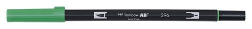 ROTULADOR TOMBOW DOBLE PUNTA PINC. VERDE