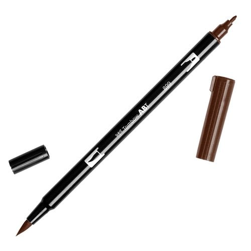 ROTULADOR TOMBOW DOBLE PUNTA PINC. MADER