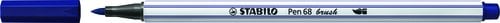 ROTUL.STABILO PEN 68 BRUSH AZUL PRUSIA