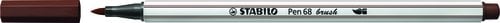 ROTUL.STABILO PEN 68 BRUSH MARRON
