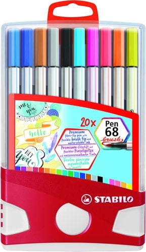 ROTUL.STABILO PEN 68 BRUSH EST.20