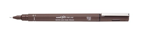 ROTUL.UNI PIN 0,1 mm SEPIA