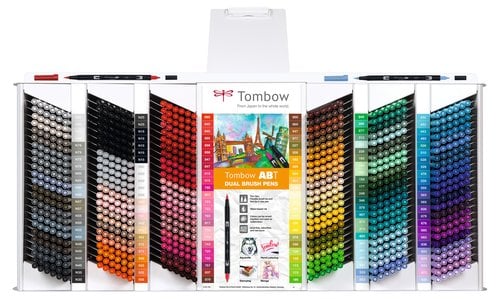ABT-L-CONT ROTULADOR TOMBOW DOBLE PUNTA PINC.EX.8
