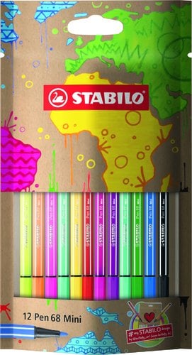 ROTUL.STABILO PEN 68 DESIGN E/12
