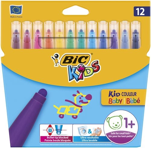 ROTUL.BIC KID COULEUR BABY CAJA 1