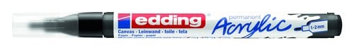 ROTUL.EDDING 5300 ACRYLIC 1-2 mm NEGRO