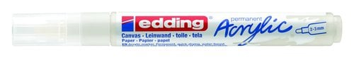 ROTUL.EDDING 5100 ACRYLIC 2-3 mm BLANCO