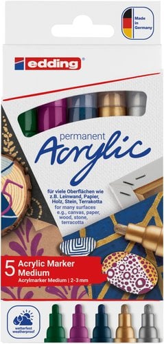 ROTUL.EDDING 5100 ACRYLIC FESTIVOS P
