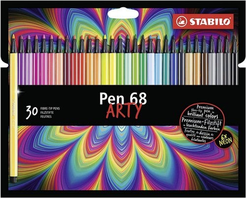 ROTUL.STABILO PEN 68 ARTY LINE C/30