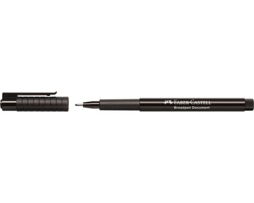 ROTUL.FABER-CASTELL BROADPEN NEGRO