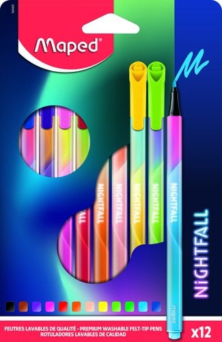 ROTUL.MAPED NIGHTFALL ESTUCHE 12