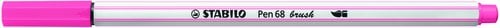 ROTUL.STABILO PEN 68 BRUSH ROSA