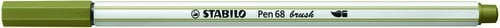 ROTUL.STABILO PEN 68 BRUSH VERDE MUSGO