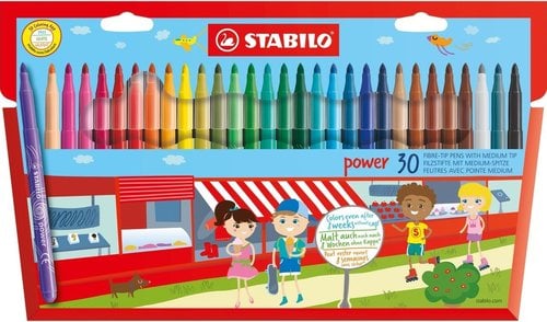 ROTUL.STABILO POWER 280 ESTUCHE 30