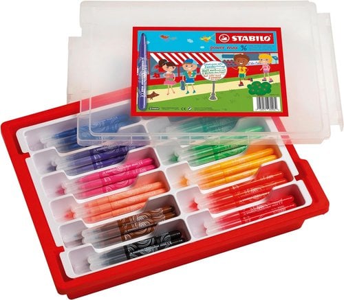 ROTUL.STABILO POWER MAX SCHOOLPACK 96