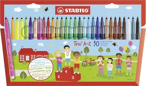 ROTUL.STABILO TRIO A-Z 378 ESTUCHE 30