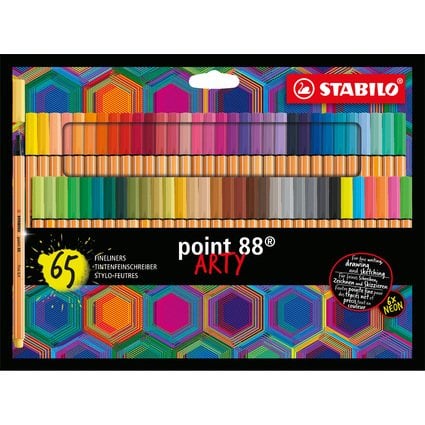 ROTUL.STABILO POINT 88 ARTY EST.CARTON