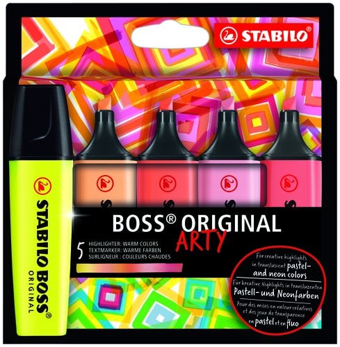 ROTUL. FLUOR. BOSS ARTY LINE CALIDO