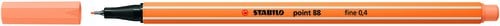 ROTUL.STABILO POINT 88 NARANJA CLARO