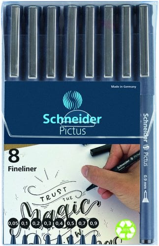 ROTUL.SCHNEIDER CALIBRADO PICTUS SUR.E/8