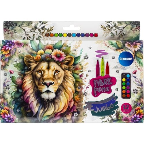 ROTULADOR FIBRA CENTRUM MAGIC JUMBO E/12
