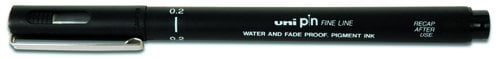 ROTUL.UNI PIN 0,2 mm NEGRO