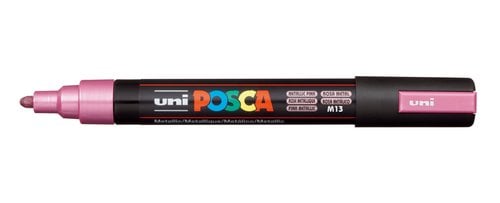 ROTUL.UNI-POSCA PC-5M ROSA METALICO