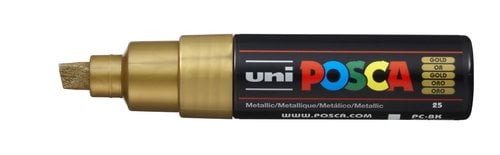 ROTUL.UNI-POSCA PC-8K ORO METALICO