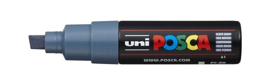 ROTUL.UNI-POSCA PC-8K GRIS PIZARRA