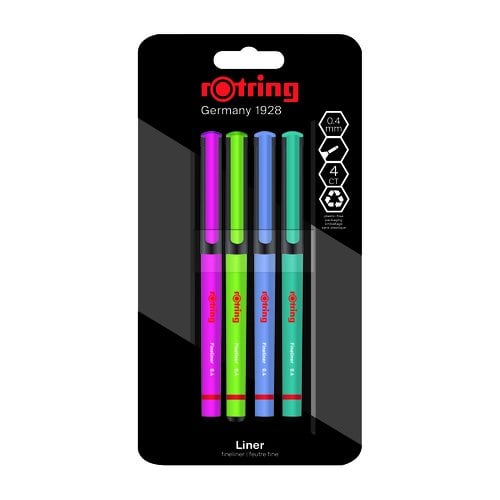 ROTUL.ROTRING FINELINER B/4