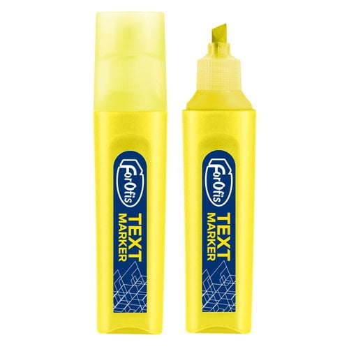 ROTULADOR FLUOR FOROFIS AMARILLO